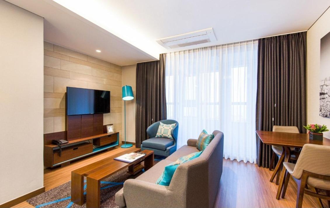 Haeundae Wide Ocean View & Residence Pusan Exteriér fotografie