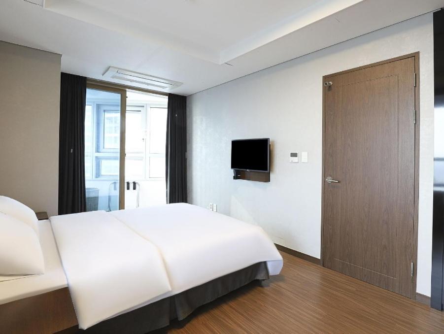 Haeundae Wide Ocean View & Residence Pusan Exteriér fotografie